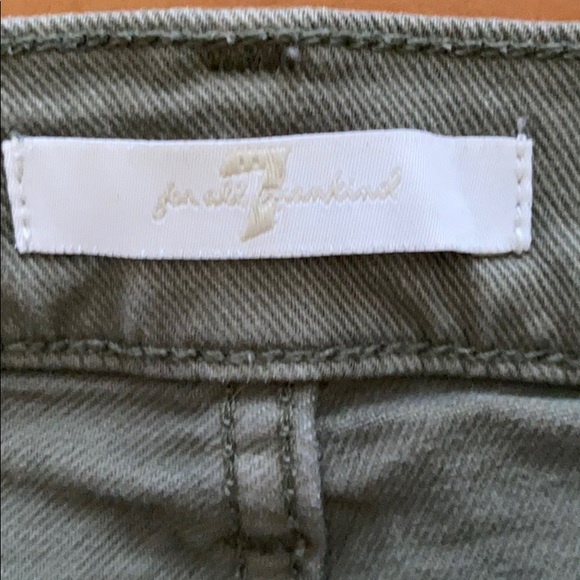 7 for All Mankind Denim Shorts - Picture 3 of 4